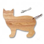 Top Holiday Gift Ideas - Cat Cheese Board & Spreader